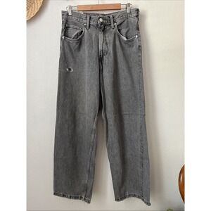 H&M Jeans Men's Baggy Loose Fit Y2K Street Grunge 30/32 gray